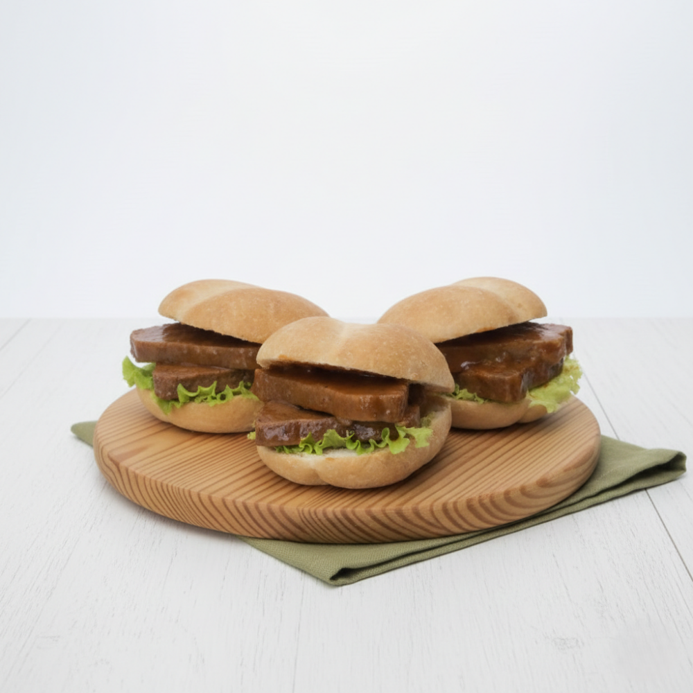 mini pan con asado de res - la primavera bocaditos