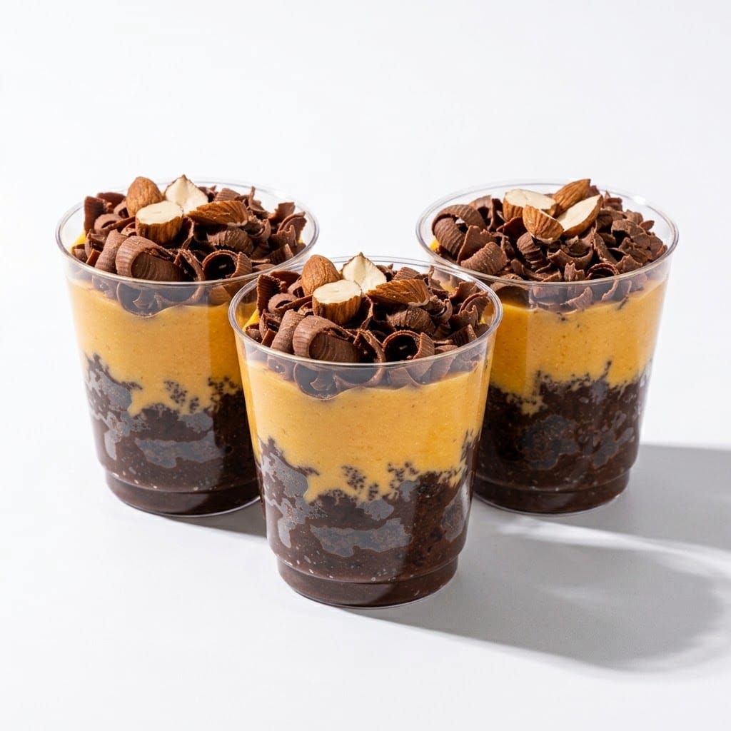 Mini torta choco lúcuma
