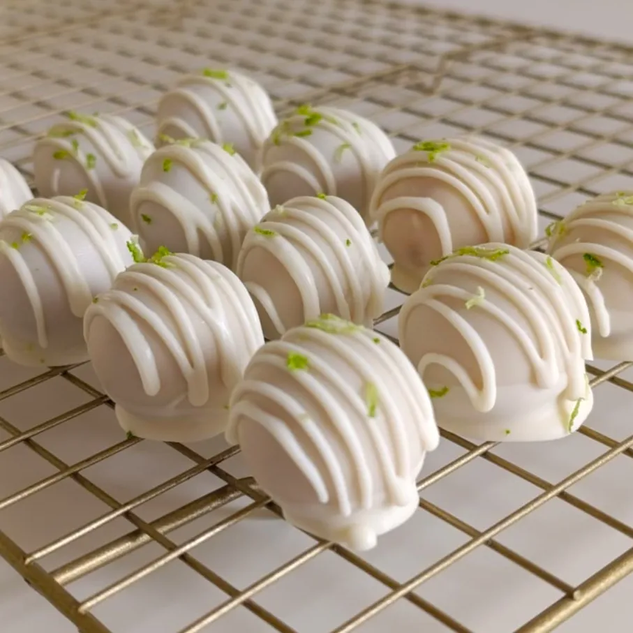 Trufas de pie de limón