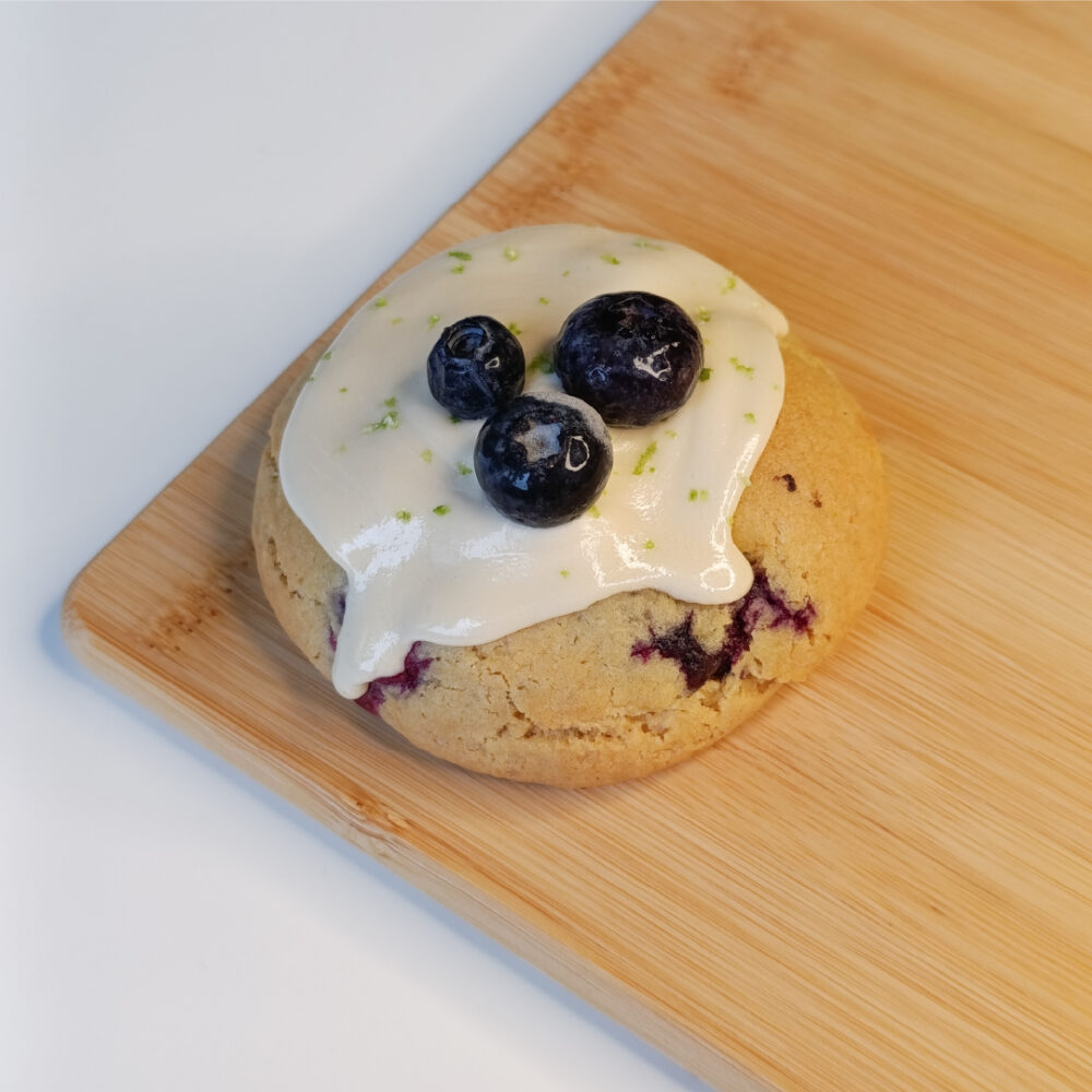 Galletas de arándanos y limón