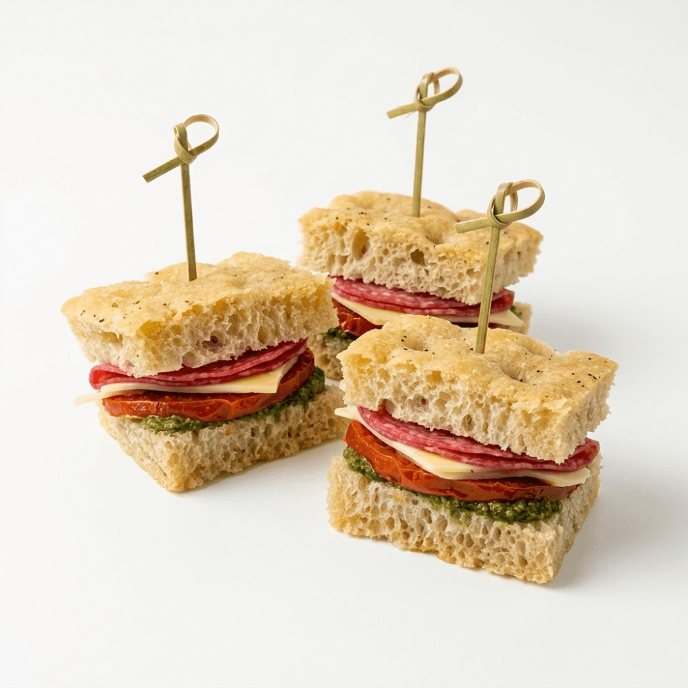 Mini focaccia napolitana