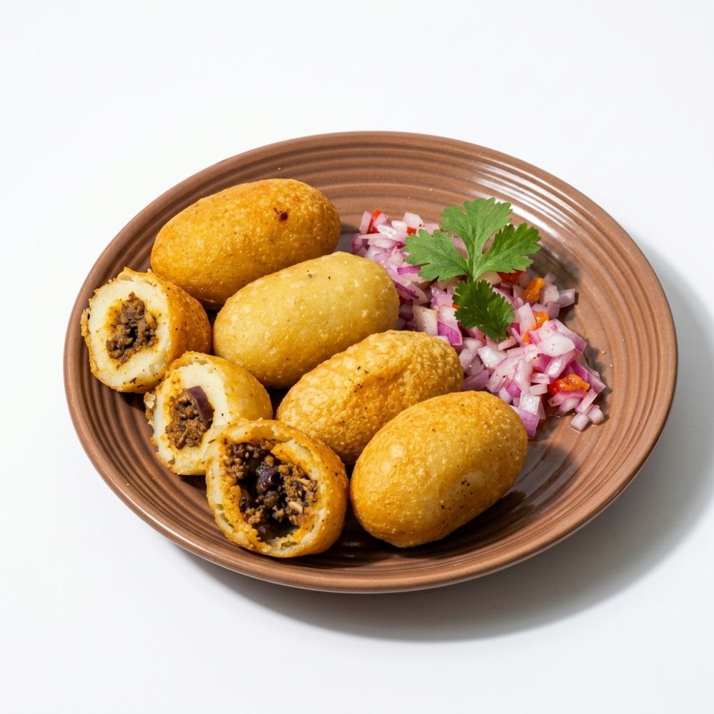 Mini papitas rellenas de carne
