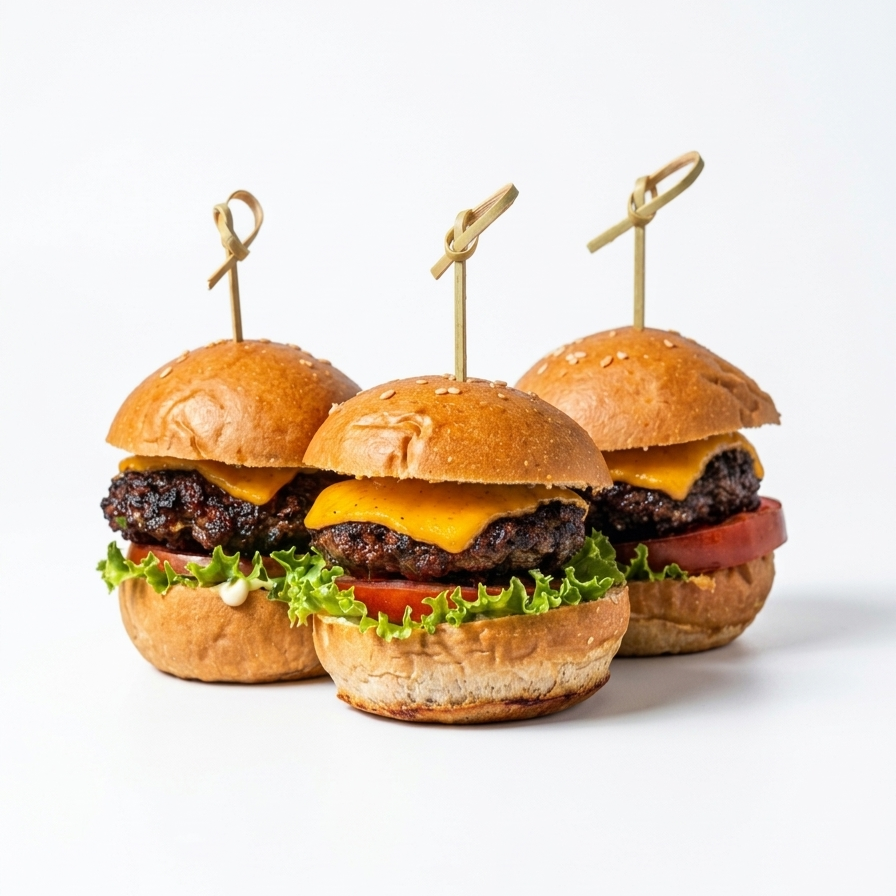 Mini cheese burger