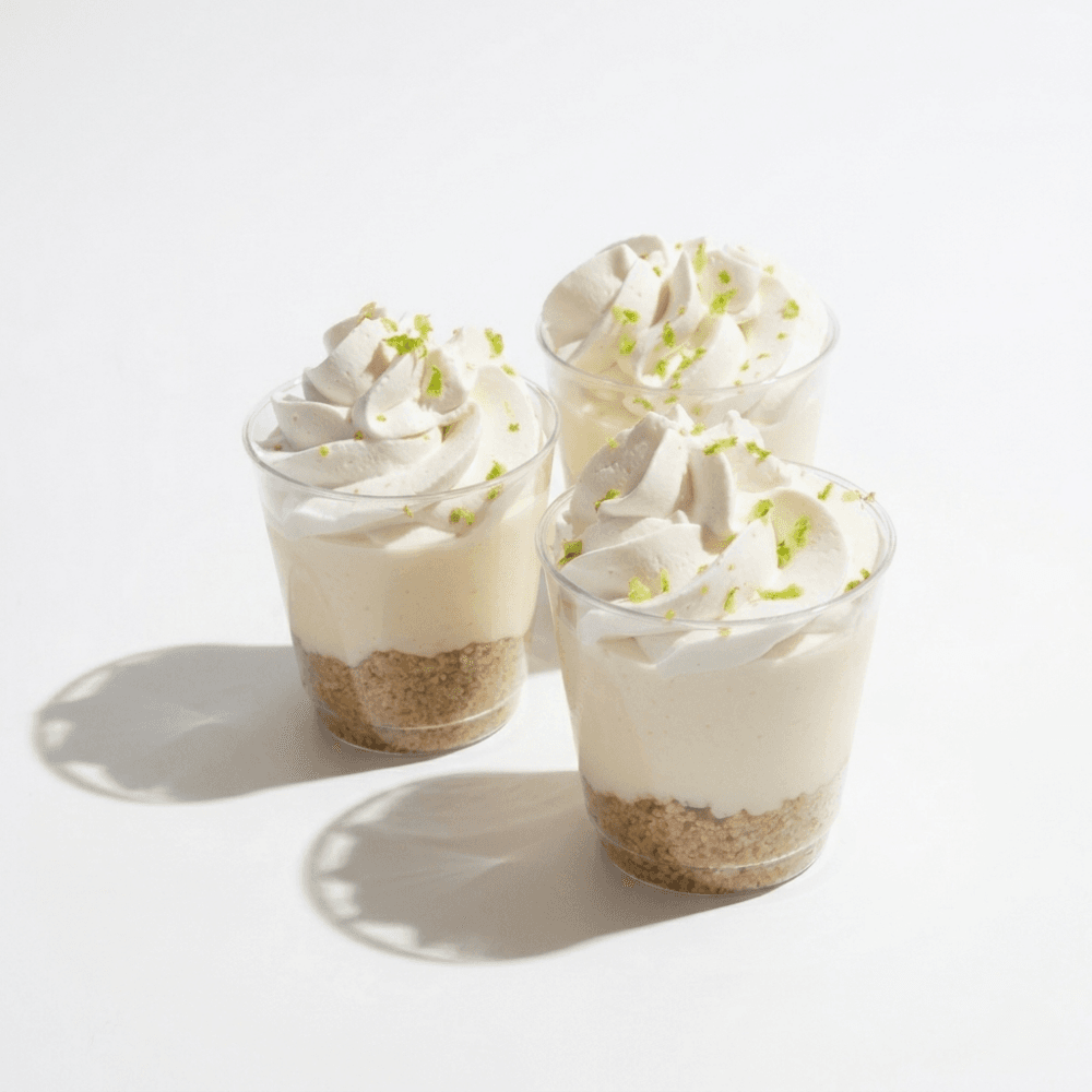 Mini cheesecakes de limón